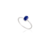 925 Sterling Silver Lapis Lazuli Ring - Image 3