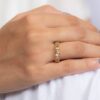 925 Sterling Silver Lemon Topaz Eternity Band - Image 5