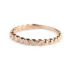 Gold-plated sterling silver Leo stacker ring