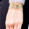 Zodiac-inspired stacker ring with subtle beaded detailing