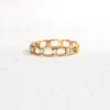925 Sterling Silver Linked Eternity Band