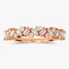 Diamond bridal ring with 0.58 ctw and VS-SI clarity