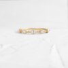 925 Sterling Silver Marquise Demi Diamond Band