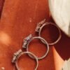 Versatile sterling silver ring with a polished, elegant finish