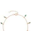 925 Sterling Silver Marquise Emerald Charm Bracelet - Image 4