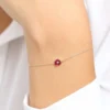 925 Sterling Silver bracelet with thick gold plating finish