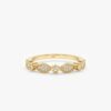 925 Sterling Silver Marquise Shape Diamond Ring