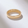 Matching wedding band designed in a simple, elegant style