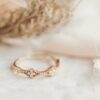 Pave-set Premium CZ Diamond ring in 925 sterling silver