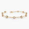 Sterling silver bracelet with refined bezel setting