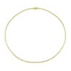 925 Sterling Silver Mini Prong Diamond Tennis Necklace
