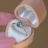 925 Sterling Silver Montana Sapphire Ring
