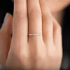 925 Sterling Silver Morse Code Love Ring - Image 2