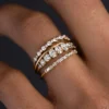925 Sterling Silver Morse Code Love Ring - Image 6