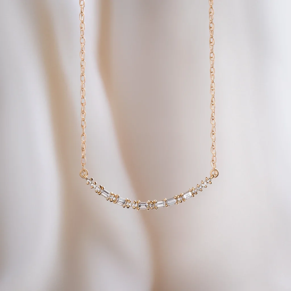 925 Sterling Silver Morse Code Necklace