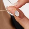 925 Sterling Silver Mother Of Pearl Pendant - Image 2