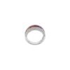 925 Sterling Silver Multi Color Sapphire and Diamond Ring - Image 4