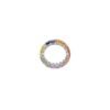 Slim ring band crafted in 925 sterling silver with polished surface