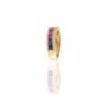 925 Sterling Silver Multi Colored Sapphire and Diamond Band - Image 8