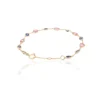 925 Sterling Silver Multi-Sapphire Chain Bracelet
