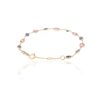 925 Sterling Silver Multi-Sapphire Chain Bracelet - Image 3