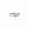 925 Sterling Silver Multi Sapphire Convertible Magic Ring