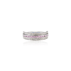 925 Sterling Silver Multi Sapphire Diamond Convertible Magic Ring - Image 4