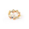 925 Sterling Silver Multi Sapphire Eternity Band - Image 5