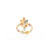 925 Sterling Silver Multi Sapphire Ring - Image 5