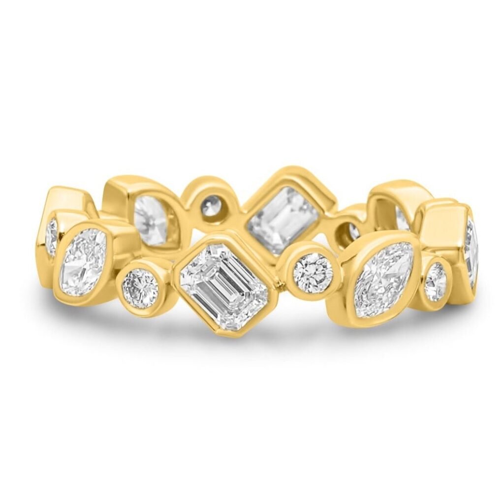 925 Sterling Silver Multi Shape Ring