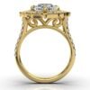 925 Sterling Silver Nature Inspired Diamond Ring - Image 3