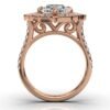925 Sterling Silver Nature Inspired Diamond Ring - Image 5