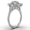 925 Sterling Silver Nature Inspired Diamond Ring - Image 7
