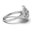 925 Sterling Silver Nature Inspired Diamond Ring - Image 8