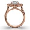 925 Sterling Silver Nature Inspired Diamond Ring - Image 5