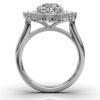 925 Sterling Silver Nature Inspired Diamond Ring - Image 9