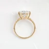 925 Sterling Silver Nova Ring, Round Cut Diamond Engagement Ring - Image 5