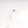 925 Sterling Silver Onyx Stacking Ring - Image 5