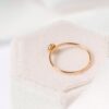 925 Sterling Silver Onyx Stacking Ring - Image 9