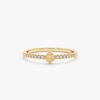 925 Sterling Silver Opal and Diamond Engagement Ring
