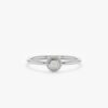 925 Sterling Silver Opal Art Deco Ring - Image 5