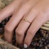 925 Sterling Silver Opal Bezel Ring - Image 3