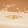 925 Sterling Silver Opal Bezel Ring - Image 4