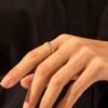 925 Sterling Silver Open Link Band Ring