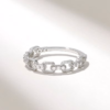 925 sterling silver ring with a 2.20 mm band width