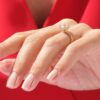 Oval Engagement Ring in 925 Sterling Silver / 1 ct Oval Diamond Engagement Rings - Image 3