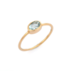 925 Sterling Silver Oval Cut Aquamarine Ring - Image 3