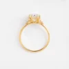 925 Sterling Silver Oval Cut Diamond Ring - Image 5