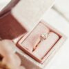 925 Sterling Silver Oval Diamond Ring with timeless silhouette