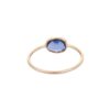 925 Sterling Silver Oval Sapphire Ring - Image 4